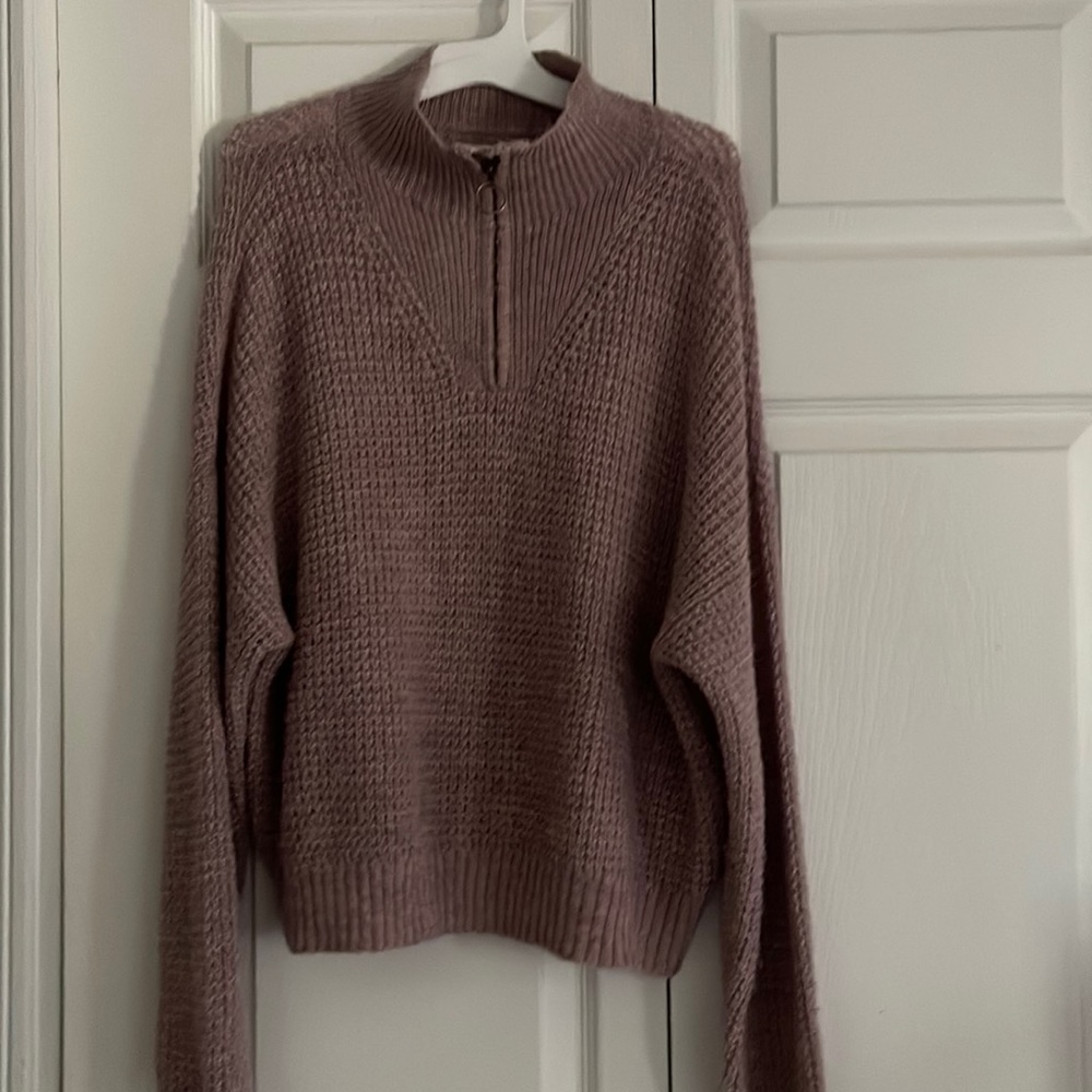 Purple sweater